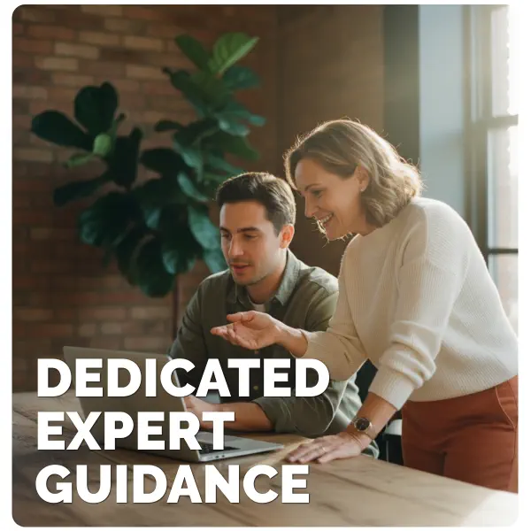 Dedicated expert guidance - Professional consultation and support
