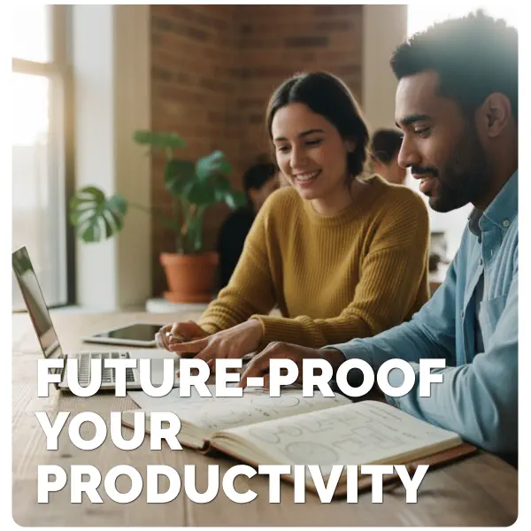Future-proof your productivity - Modern workspace with advanced technology